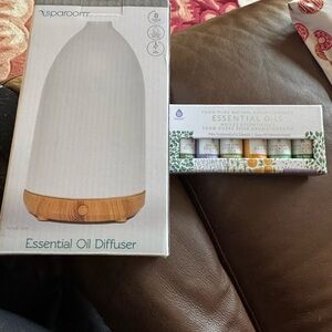 Essential oil Diffuser/6 💯 therapeutics Natural Aromatherapy Essential Oils